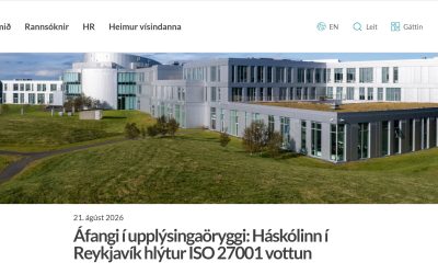 Áfangi í upplýsingaröryggi