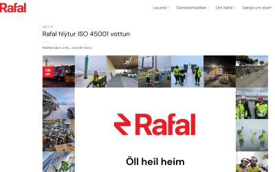 Rafal bætir við sig fjórðu vottunina hjá BSI Group